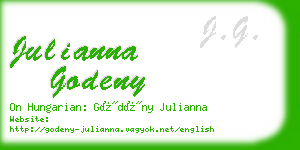 julianna godeny business card